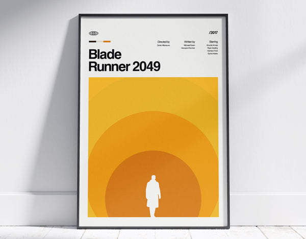 Blade Runner 2049 Movie Poster, Blade Runner 2049 Wall Decor, Blade Runner 2049 Poster Print, Vintage Retro Art Print 1624025569