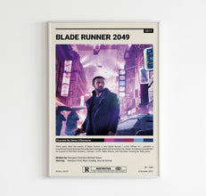 Blade Runner 2049 Movie Print, Retro Movie poster, sci fi Movie Poster, Blade Runner Poster, Wall Art Print, Gift idea, Ryan Gosling Poster 1696741109