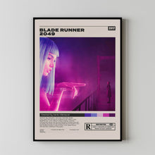 Blade Runner 2049 Poster, Denis Villeneuve, Minimalist Movie Poster 1