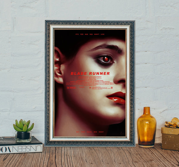 Blade Runner Movie Poster Picture Canvas Wall Art Decor Vintage Canvas Cloth Photo Print, Holiday gifts 1666622203