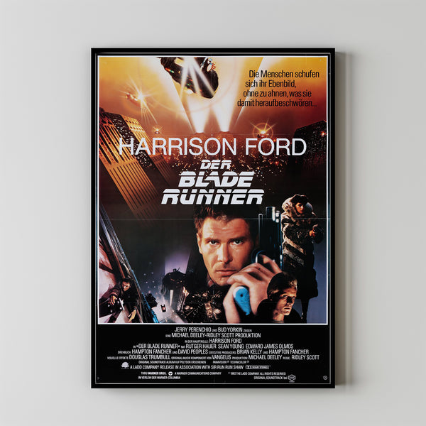 Blade Runner Movie Poster Print, Canvas Wall Art, Room Decor, Movie Art