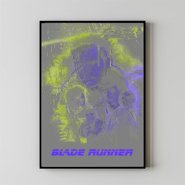 Blade Runner Movie Poster,Film Fan Collectibles,Vintage Movie Poster,Home Decor,Wall Art,Poster Gifts 121