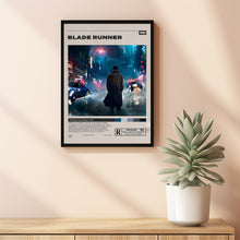 Blade Runner Poster, Ridley Scott, Minimalist Movie Poster, Vintage Retro