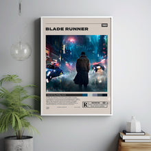 Blade Runner Poster, Ridley Scott, Minimalist Movie Poster, Vintage Retro