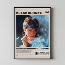 Blade Runner Poster, Ridley Scott, Minimalist Movie Poster, Vintage Retro Art
