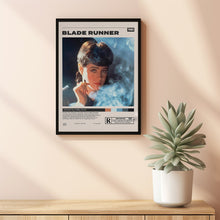 Blade Runner Poster, Ridley Scott, Minimalist Movie Poster, Vintage Retro Art