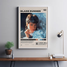 Blade Runner Poster, Ridley Scott, Minimalist Movie Poster, Vintage Retro Art