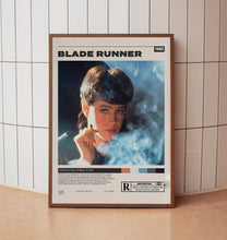 Blade Runner Poster, Ridley Scott, Minimalist Movie Poster, Vintage Retro Art