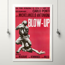 Blow Up Movie Poster Print, Canvas Wall Art, Room Decor, Movie Art