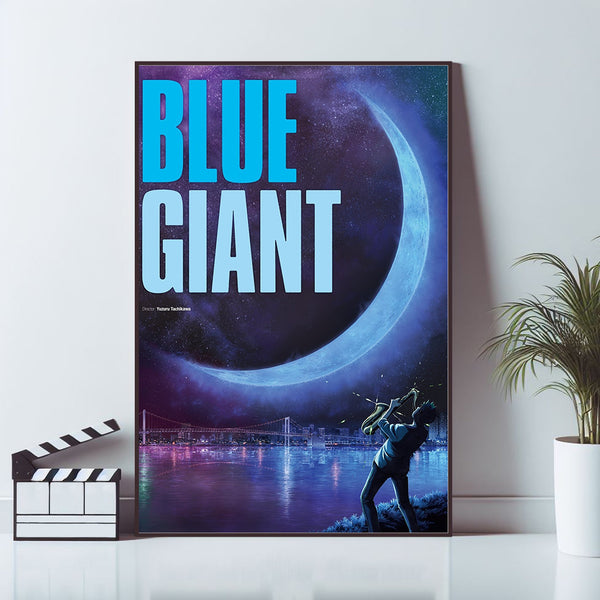Blue Giant, Movie Poster, Art Poster, Canvas Material Gift, Keepsake, Home Decor, Live Room Wall Art, Wall Art Print 1696680367