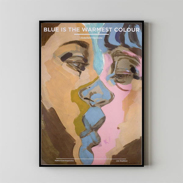 Blue Is The Warmest Color Movie Poster Print, Canvas Wall Art, Room Decor, Movie Art