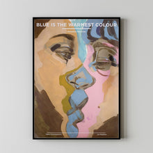 Blue Is The Warmest Color Movie Poster Print, Canvas Wall Art, Room Decor, Movie Art