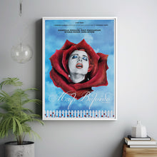 Blue Velvet Movie Poster Print, Canvas Wall Art, Room Decor, Movie Art