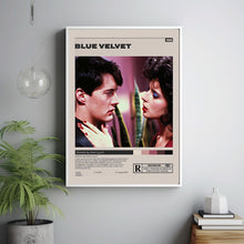 Blue Velvet Poster,David Lynch, Minimalist Movie Poster