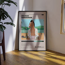 BoJack Horseman Poster, Will Arnet Wall Art, Minimalist Wall Decor, Mid Century Design, Cartoon Print, Framed Options, Tv Series Gift 1739393064