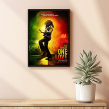 Bob Marley One Love Movie Poster 2023 FilmRoom Decor Wall ArtPoster GiftCanvas prints 1