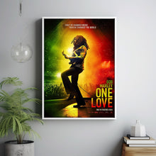 Bob Marley One Love Movie Poster 2023 FilmRoom Decor Wall ArtPoster GiftCanvas prints 1