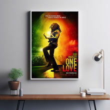 Bob Marley One Love Movie Poster 2023 FilmRoom Decor Wall ArtPoster GiftCanvas prints 1