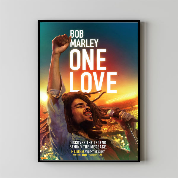 Bob Marley One Love Movie Poster 2023 FilmRoom Decor Wall ArtPoster GiftCanvas prints 4