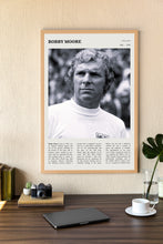 Bobby Moore Wall Art Poster Poster Bobby Moore  Black White Poster  Poster  Art Gift 1682549972