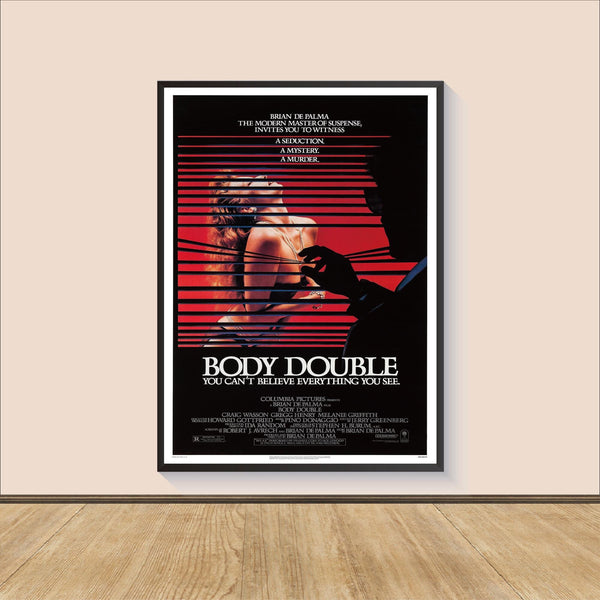 Body Double Movie Poster Print, Canvas Wall Art, Room Decor, Movie Art, Gifts for HimHer, Wall Art Print, Art Poster For Gift 1556368072