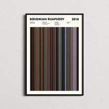Bohemian Rhapsody Movie Barcode Print, Bohemian Rhapsody Print, Bohemian Rhapsody Poster, Bohemian Rhapsody Wall Art 1617450588