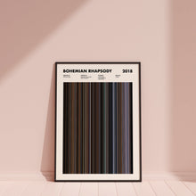 Bohemian Rhapsody Movie Barcode Print, Bohemian Rhapsody Print, Bohemian Rhapsody Poster, Bohemian Rhapsody Wall Art 1617450588