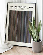 Bohemian Rhapsody Movie Barcode Print, Bohemian Rhapsody Print, Bohemian Rhapsody Poster, Bohemian Rhapsody Wall Art 1617450588