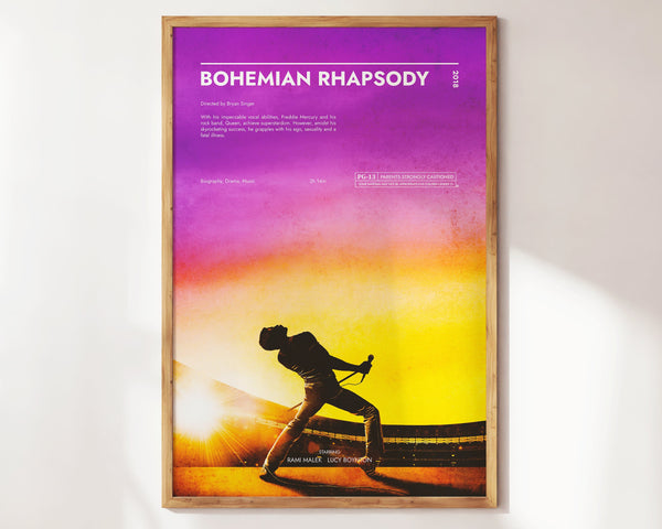 Bohemian Rhapsody Poster  Art Print  Movie Posters  Gift for Movie lovers 1301310971
