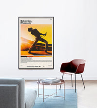 Bohemian Rhapsody  Bryan Singer  Minimalist Movie Poster, Vintage Retro Art Print, Custom Poster, Wall Art Print, Home Decor 992083324
