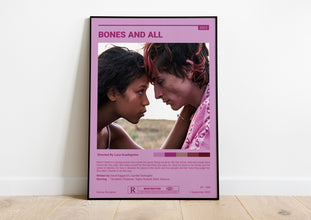 Bones and All Movie Poster  Custom Movie Print  Wall Art Print  Home decor  Gift idea  Luca Guadagnino Movies  Minimalist Movie Poster 1612646291 - 1