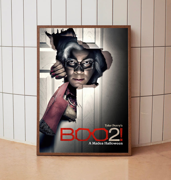 Boo 2! A Madea Halloween (2017)Movie  Poster, Room Decor, Home Decor, Art Poster for GiftDS07