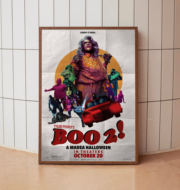 Boo 2! A Madea Halloween (2017)Movie  Poster, Room Decor, Home Decor, Art Poster for GiftDS10
