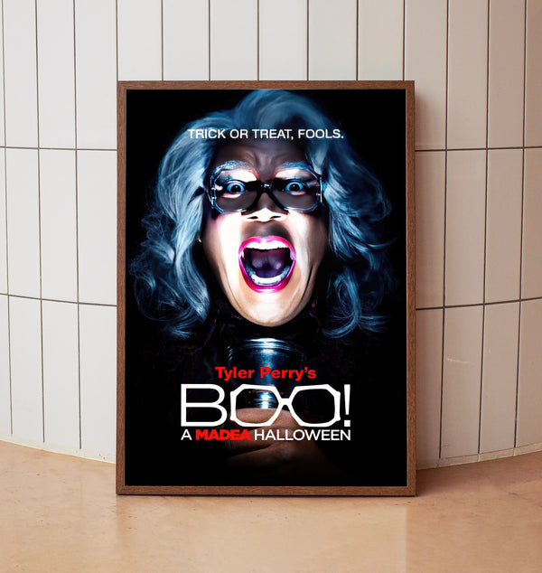 Boo! A Madea Halloween (2016)Movie  Poster, Room Decor, Home Decor, Art Poster for GiftDS04