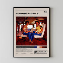 Boogie Nights Poster, Paul Thomas Anderson, Minimalist Movie Poster, Vintage Retro Art