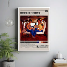 Boogie Nights Poster, Paul Thomas Anderson, Minimalist Movie Poster, Vintage Retro Art