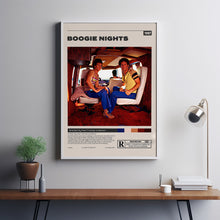 Boogie Nights Poster, Paul Thomas Anderson, Minimalist Movie Poster, Vintage Retro Art