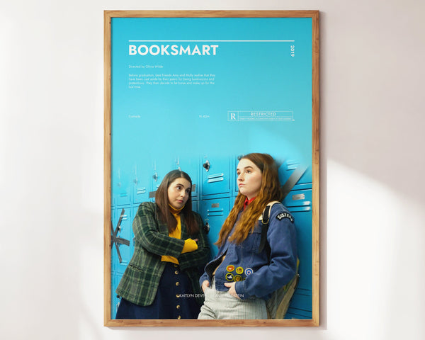 Booksmart  Poster  Art Print  Movie Posters  Gift for Movie lovers 1305327349