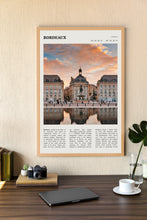 Bordeaux France Wall Art Poster Poster  Black White Bordeaux France Poster  Poster  Art Gift 1681845786
