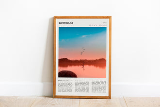 Botswana Print Africa Gaborone Wall Art Poster Botswana Poster   Poster  Poster  Art Gift 1690221762