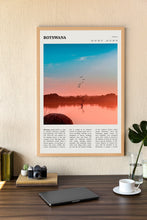 Botswana Print Africa Gaborone Wall Art Poster Botswana Poster   Poster  Poster  Art Gift 1690221762
