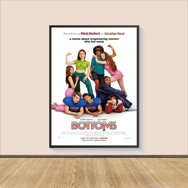 Bottoms 2023 Movie Poster Print, Canvas Wall Art, Room Decor, Movie Art, personalized gift, Wall Art Print, Art Poster For Gift, Movie Print 1577676126