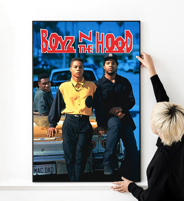 Boyz n the Hood Movie Poster High Quality Print Photo Wall Art Canvas Cloth Multi size 1559103781