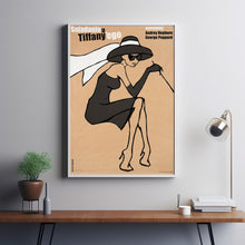 Breakfast At Tiffany's Movie Poster Print, Canvas Wall Art, Room Decor, Movie Art