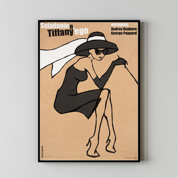 Breakfast At Tiffany's Movie Poster Print, Canvas Wall Art, Room Decor, Movie Art