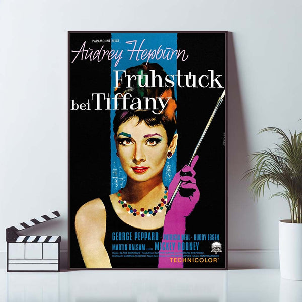 Breakfast at Tiffanys Alternate Movie Poster, Canvas material poster, High Quality Print, Art Poster For Gift, Wall Art Print, keepsake 1660198769