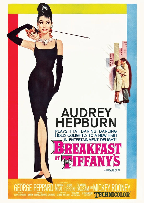 Breakfast at Tiffanys Movie Poster Print Wall art Poster 1564684374