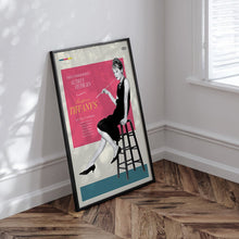 Breakfast at Tiffany's Movie Poster  Minimalist  Midcentury Poster  Wall Art Print  Retro Movie Poster 1741399487