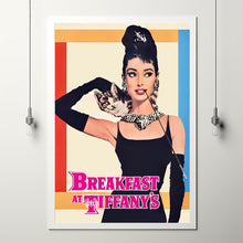 Breakfast at Tiffany's Movie Poster, Room Decor, Home Decor, Art Poster for Gift