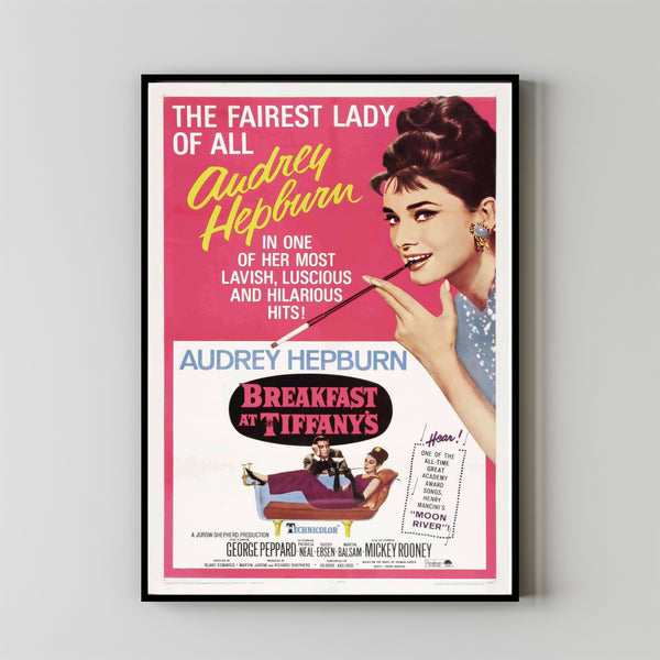 Breakfast at Tiffany's Movie Poster, Room Decor, Home Decor, Art Poster for Gift 3